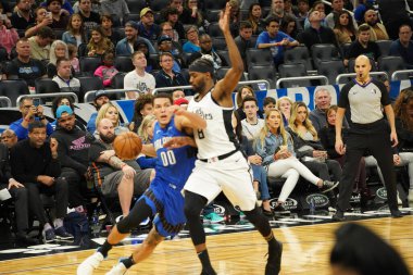 Orlando Magic, 26 Ocak 2020 'de Orlando Florida' daki Amway Center 'da Los Angeles Lakers' a ev sahipliği yaptı. Fotoğraf: Marty Jean-Louis