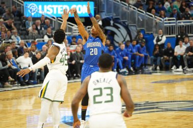 Orlando Magic, Utah Jazz 'a karşı 4 Ocak 2020 tarihinde Amway Center, Orlando' da çaldı.