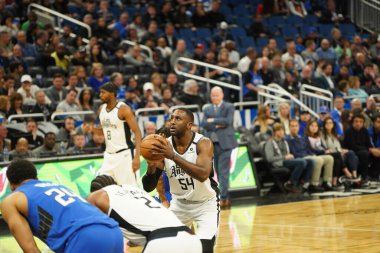 Orlando Magic, 26 Ocak 2020 'de Orlando Florida' daki Amway Center 'da Los Angeles Clippers' a ev sahipliği yaptı. Fotoğraf: Marty Jean-Louis