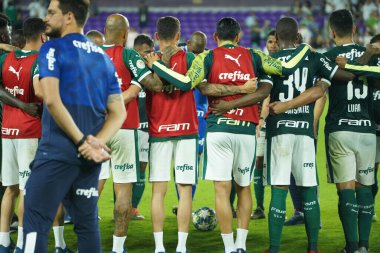 Florida Kupası 2020: S.E Palmeiras - Atletico Nacional maçı 15 Ocak 2020 Çarşamba günü Orlando Florida Exploria Stadyumu 'nda. Fotoğraf: Marty Jean-Louis