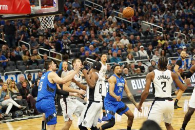Orlando Magic, 26 Ocak 2020 'de Orlando Florida' daki Amway Center 'da Los Angeles Lakers' a ev sahipliği yaptı. Fotoğraf: Marty Jean-Louis