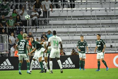 Florida Kupası 2020: S.E Palmeiras - Atletico Nacional maçı 15 Ocak 2020 Çarşamba günü Orlando Florida Exploria Stadyumu 'nda. Fotoğraf: Marty Jean-Louis