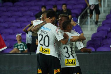 Florida Kupası 2020: Corinthians - NYCFC maçı 15 Ocak 2020 'de Orlando Florida Exploria Stadyumu' nda yapıldı.