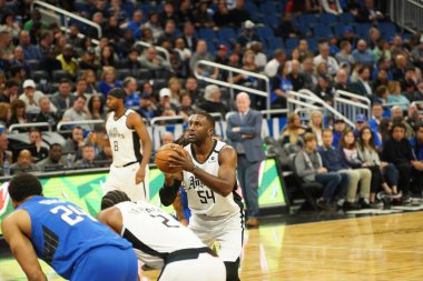 Orlando Magic, 26 Ocak 2020 'de Orlando Florida' daki Amway Center 'da Los Angeles Clippers' a ev sahipliği yaptı. Fotoğraf: Marty Jean-Louis