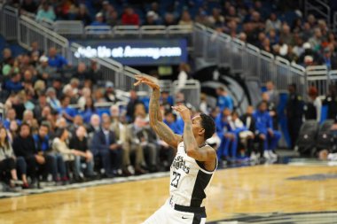 Orlando Magic, 26 Ocak 2020 'de Orlando Florida' daki Amway Center 'da Los Angeles Clippers' a ev sahipliği yaptı. Fotoğraf: Marty Jean-Louis