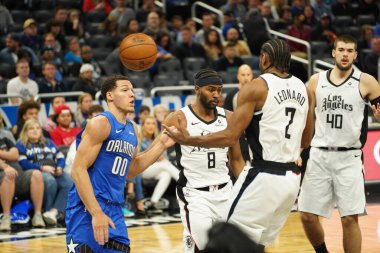 Orlando Magic, 26 Ocak 2020 'de Orlando Florida' daki Amway Center 'da Los Angeles Lakers' a ev sahipliği yaptı. Fotoğraf: Marty Jean-Louis