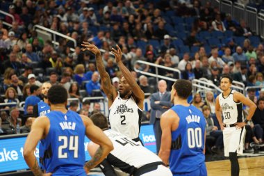 Orlando Magic, 26 Ocak 2020 'de Orlando Florida' daki Amway Center 'da Los Angeles Clippers' a ev sahipliği yaptı. Fotoğraf: Marty Jean-Louis