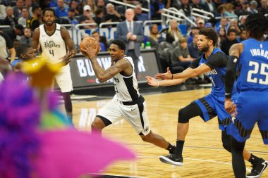 Orlando Magic, 26 Ocak 2020 'de Orlando Florida' daki Amway Center 'da Los Angeles Clippers' a ev sahipliği yaptı. Fotoğraf: Marty Jean-Louis