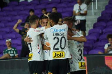 Florida Kupası 2020: Corinthians - NYCFC maçı 15 Ocak 2020 'de Orlando Florida Exploria Stadyumu' nda yapıldı.