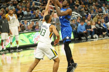 Orlando Magic, Utah Jazz 'a karşı 4 Ocak 2020 tarihinde Amway Center, Orlando' da çaldı.
