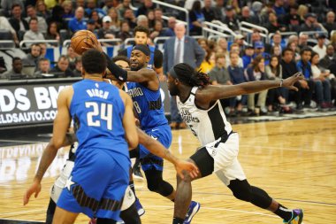 Orlando Magic, 26 Ocak 2020 'de Orlando Florida' daki Amway Center 'da Los Angeles Lakers' a ev sahipliği yaptı. Fotoğraf: Marty Jean-Louis