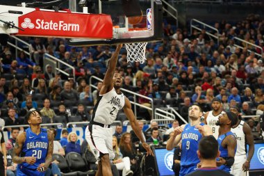 Orlando Magic, 26 Ocak 2020 'de Orlando Florida' daki Amway Center 'da Los Angeles Clippers' a ev sahipliği yaptı. Fotoğraf: Marty Jean-Louis