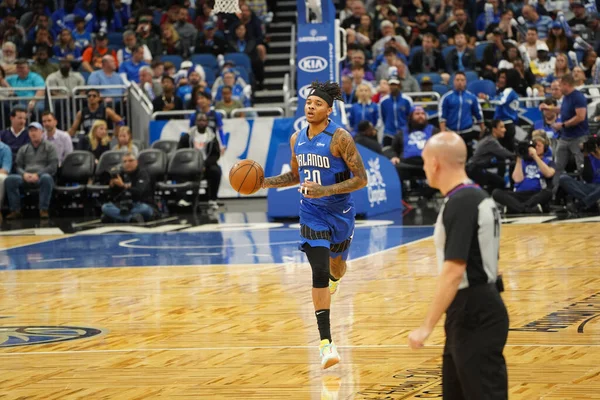 Orlando Magic Accueille Les Bucks Milwaukee Amway Orlando Floride Samedi — Photo