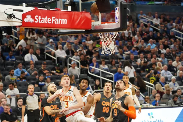 Orlando Magic Empfangen Montag Den Februar 2020 Die Atlanta Hawks — Stockfoto