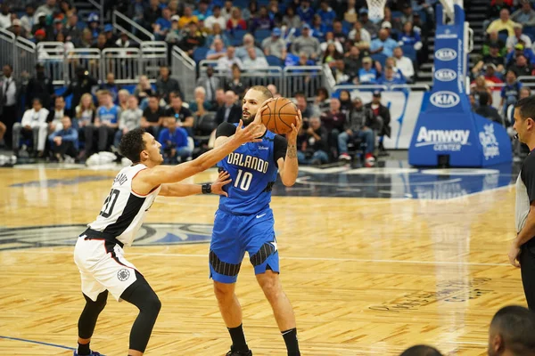 Orlando Magic Gastheer Van Lakers Het Amway Center Orlando Florida — Stockfoto