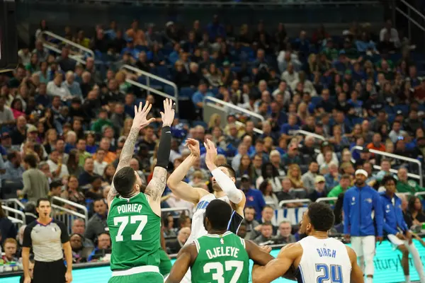 Orlando Magic Ocak 2020 Tarihinde Orlando Florida Boston Celtics Sahipliği — Stok fotoğraf