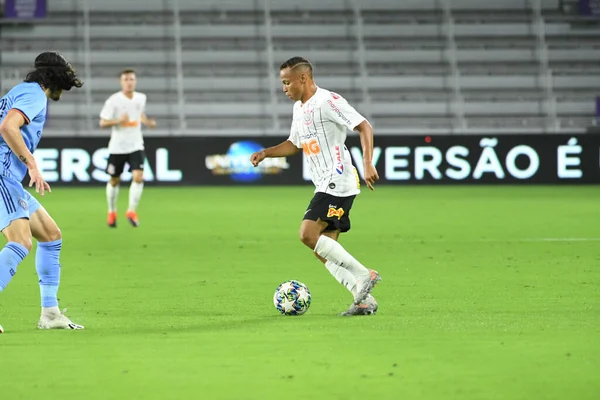 Florida Cup 2020 Corinthians Nycfc Partido Exploria Stadium Orlando Florida —  Fotos de Stock