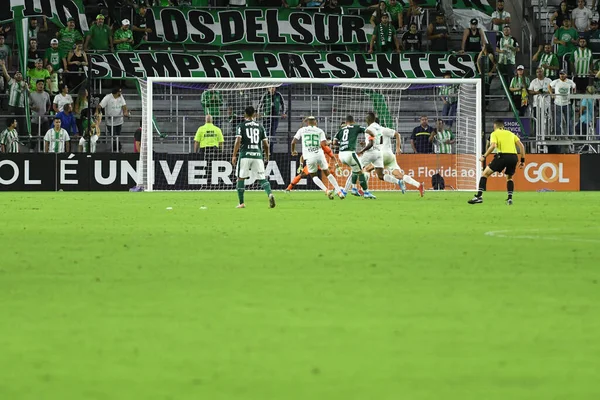 Florida Cup 2020 Palmeiras Atletico Nacional Match Exploria Stadium Orlando — Stockfoto