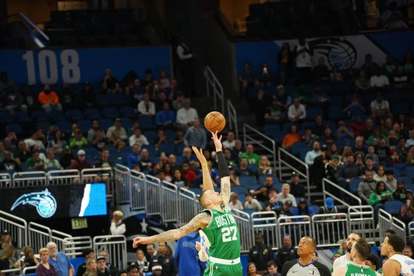 Orlando Magic Accueille Les Celtics Boston Amway Center Vendredi Janvier — Photo