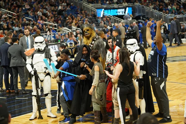 Orlando Magic Playing Utah Jazz Amway Center Στο Ορλάντο Την — Φωτογραφία Αρχείου