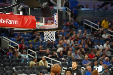 Orlando Magic, 26 Ocak 2020 'de Orlando Florida' daki Amway Center 'da Los Angeles Clippers' a ev sahipliği yaptı. Fotoğraf: Marty Jean-Louis