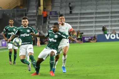 Florida Kupası 2020: S.E Palmeiras - Atletico Nacional maçı 15 Ocak 2020 Çarşamba günü Orlando Florida Exploria Stadyumu 'nda. Fotoğraf: Marty Jean-Louis