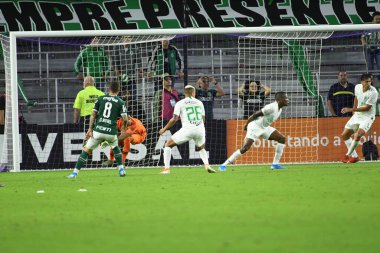 Florida Kupası 2020: S.E Palmeiras - Atletico Nacional maçı 15 Ocak 2020 Çarşamba günü Orlando Florida Exploria Stadyumu 'nda. Fotoğraf: Marty Jean-Louis