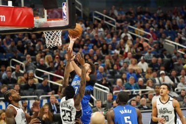 Orlando Magic, 26 Ocak 2020 'de Orlando Florida' daki Amway Center 'da Los Angeles Lakers' a ev sahipliği yaptı. Fotoğraf: Marty Jean-Louis