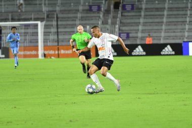 Florida Kupası 2020: Corinthians - NYCFC maçı 15 Ocak 2020 'de Orlando Florida Exploria Stadyumu' nda yapıldı.