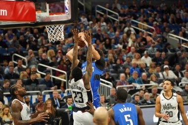 Orlando Magic, 26 Ocak 2020 'de Orlando Florida' daki Amway Center 'da Los Angeles Lakers' a ev sahipliği yaptı. Fotoğraf: Marty Jean-Louis