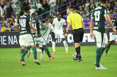Florida Kupası 2020: S.E Palmeiras - Atletico Nacional maçı 15 Ocak 2020 Çarşamba günü Orlando Florida Exploria Stadyumu 'nda. Fotoğraf: Marty Jean-Louis