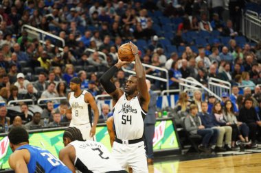 Orlando Magic, 26 Ocak 2020 'de Orlando Florida' daki Amway Center 'da Los Angeles Clippers' a ev sahipliği yaptı. Fotoğraf: Marty Jean-Louis