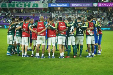 Florida Kupası 2020: S.E Palmeiras - Atletico Nacional maçı 15 Ocak 2020 Çarşamba günü Orlando Florida Exploria Stadyumu 'nda. Fotoğraf: Marty Jean-Louis