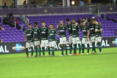 Florida Kupası 2020: S.E Palmeiras - Atletico Nacional maçı 15 Ocak 2020 Çarşamba günü Orlando Florida Exploria Stadyumu 'nda. Fotoğraf: Marty Jean-Louis