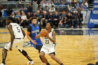 Orlando Magic, 26 Ocak 2020 'de Orlando Florida' daki Amway Center 'da Los Angeles Clippers' a ev sahipliği yaptı. Fotoğraf: Marty Jean-Louis