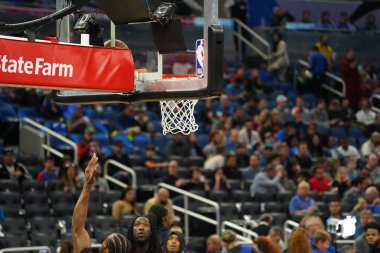 Orlando Magic, 26 Ocak 2020 'de Orlando Florida' daki Amway Center 'da Los Angeles Clippers' a ev sahipliği yaptı. Fotoğraf: Marty Jean-Louis