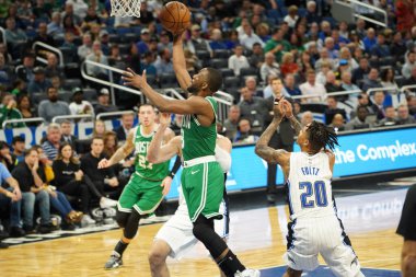 Orlando Magic, 24 Ocak 2020 tarihinde Orlando, Florida 'da Boston Celtics' e ev sahipliği yapmaktadır. Fotoğraf: Marty Jean-Louis
