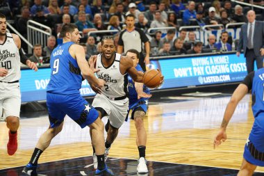 Orlando Magic, 26 Ocak 2020 'de Orlando Florida' daki Amway Center 'da Los Angeles Clippers' a ev sahipliği yaptı. Fotoğraf: Marty Jean-Louis