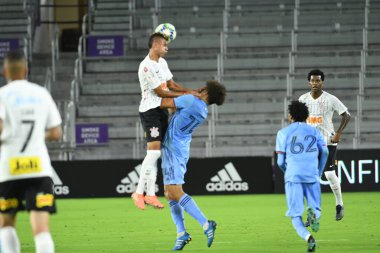 Florida Kupası 2020: Corinthians - NYCFC maçı 15 Ocak 2020 'de Orlando Florida Exploria Stadyumu' nda yapıldı.