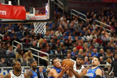 Orlando Magic, 26 Ocak 2020 'de Orlando Florida' daki Amway Center 'da Los Angeles Clippers' a ev sahipliği yaptı. Fotoğraf: Marty Jean-Louis