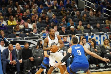 Orlando Magic, 26 Ocak 2020 'de Orlando Florida' daki Amway Center 'da Los Angeles Clippers' a ev sahipliği yaptı. Fotoğraf: Marty Jean-Louis