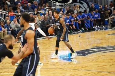 Orlando Magic 1 Şubat 2020 tarihinde Orlando Florida 'daki Amway Center' da Miami Heat 'e ev sahipliği yaptı. Fotoğraf: Marty Jean-Louis
