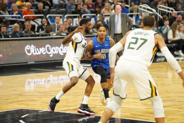 Orlando Magic, Utah Jazz 'a karşı 4 Ocak 2020 tarihinde Amway Center, Orlando' da çaldı.