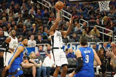 Orlando Magic, 26 Ocak 2020 'de Orlando Florida' daki Amway Center 'da Los Angeles Clippers' a ev sahipliği yaptı. Fotoğraf: Marty Jean-Louis