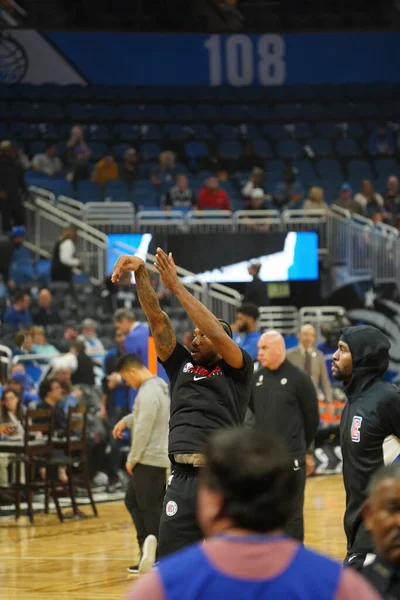 Orlando Magic Host Clippers Amway Center Orlando Florida Sunday January — Stock Photo, Image