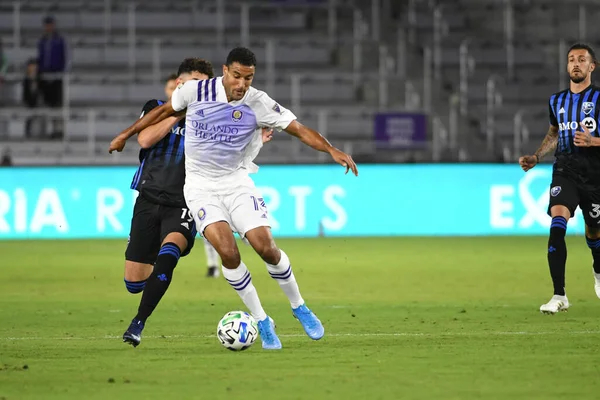 Orlando City SC, 8 Şubat 2020 tarihinde Florida Exploria Stadyumu 'nda Montreal FC' ye ev sahipliği yaptı. Fotoğraf: Marty Jean-Louis