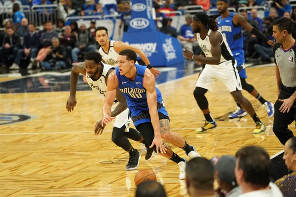 Orlando Magic Gastheer Van Lakers Het Amway Center Orlando Florida — Stockfoto