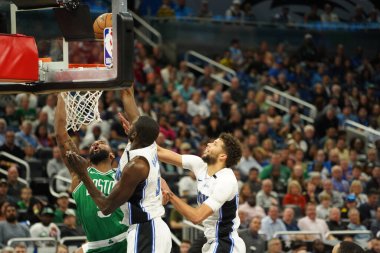 Orlando Magic, 24 Ocak 2020 tarihinde Orlando, Florida 'da Boston Celtics' e ev sahipliği yapmaktadır. Fotoğraf: Marty Jean-Louis