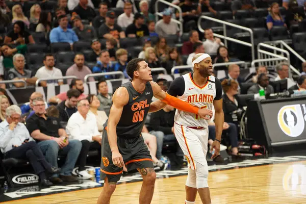 Orlando Magic Hostit Atlanta Hawks Amway Center Orlando Florida Pondělí — Stock fotografie