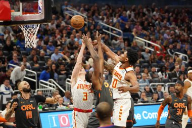 Orlando Magic host the Atlanta Hawks at the Amway Center in Orlando Florida on Monday February 8, 2020.  Photo Credit:  Marty Jean-Louis clipart